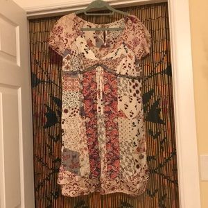 Odd Molly Sz 3 Silk Dress